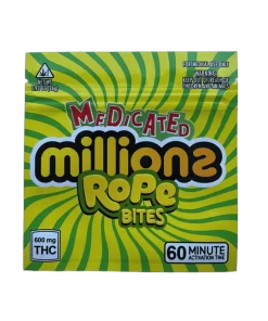 Watermelon & Bubble Gum – MEDICATED NERDS 600MG THC